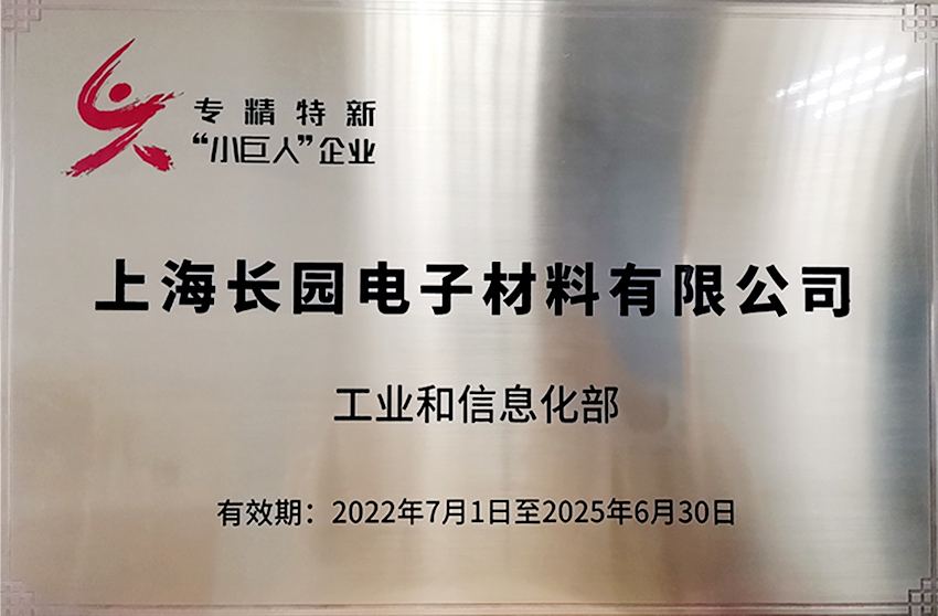 專精特新“小巨人”企業